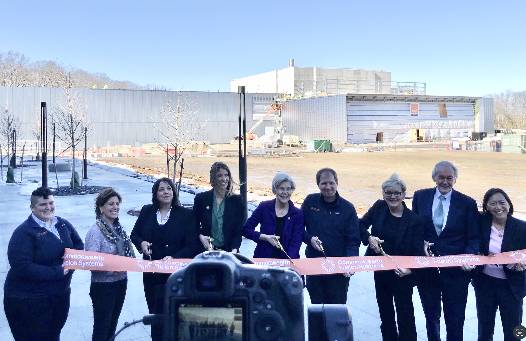 Massachusetts Senators Elizabeth Warren and Ed Markey joined for the milestone groundbreaking of Commonwealth Fusion Systems new headquarters in Devens, MA.